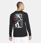 Лонгслив мужской Air Jordan Sport Dna Graphic Long-Sleeve T-Shirt Black Dh8976-010