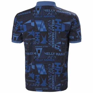 Поло чоловіче Helly Hansen Newport Polo Black/Blue 34304-585