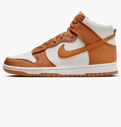 Кроссовки мужские Nike Sportswear Dunk High Retro Se White/Orange DV7223-800