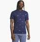 Футболка мужская Nike Club Allover Print T-Shirt Blue FD1279-410