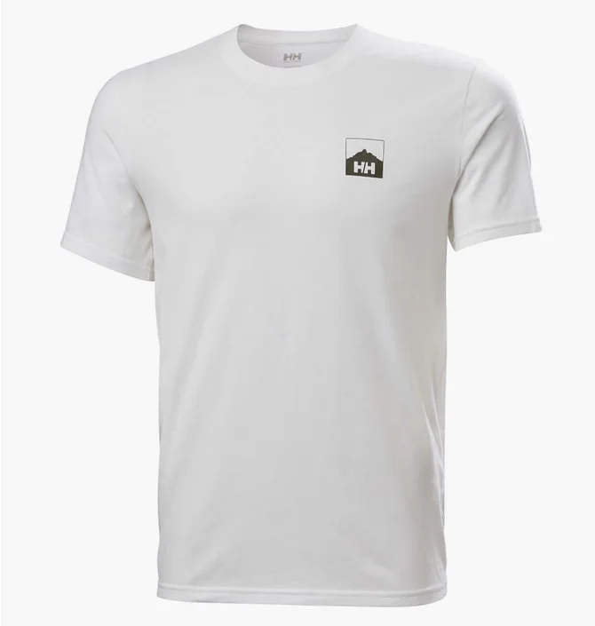 Футболка мужская Helly Hansen Nord Graphic T-Shirt White 62979-002