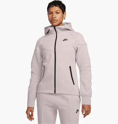 Толстовка жіноча Nike Sportswear Tech Fleece Windrunner Pink FB8338-019
