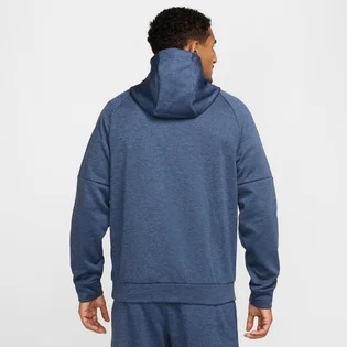 Худи мужское Nike Tf Po Hoodie Swoosh Blue HJ3001-437