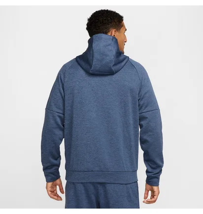 Худи мужское Nike Tf Po Hoodie Swoosh Blue HJ3001-437