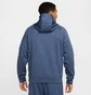 Худи мужское Nike Tf Po Hoodie Swoosh Blue HJ3001-437