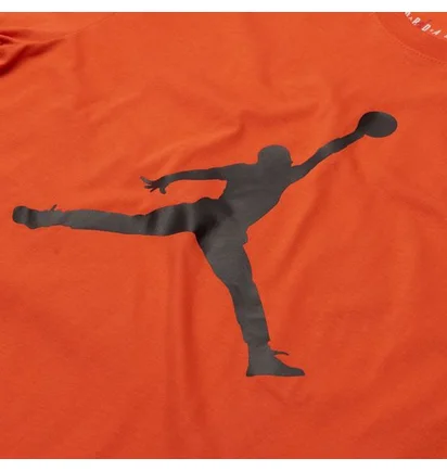 Футболка мужская Air Jordan M J Jumpman Ss Crew Orange CJ0921-803