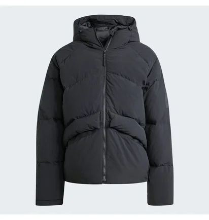 Пуховик чоловічий Adidas Big Baffle Jacket Black IK3156