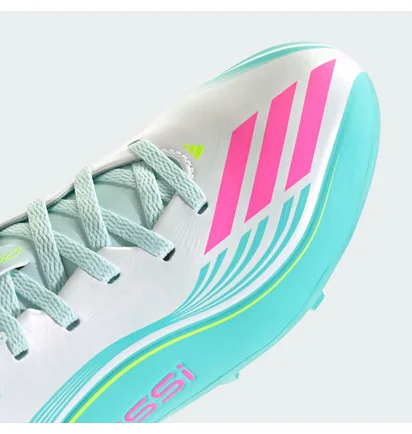 Бутсы детские Adidas F50 Messi League Fg/Mg Turquoise/White JQ0942