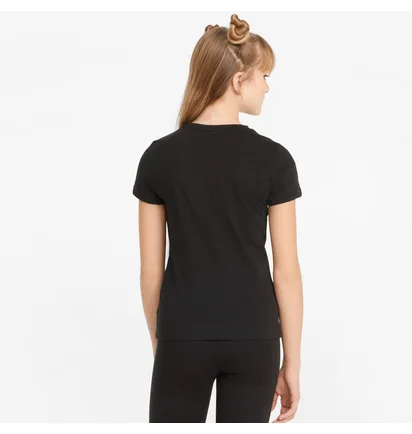 Футболка детская Puma Essentials+ Logo Youth Tee Black 846953-01