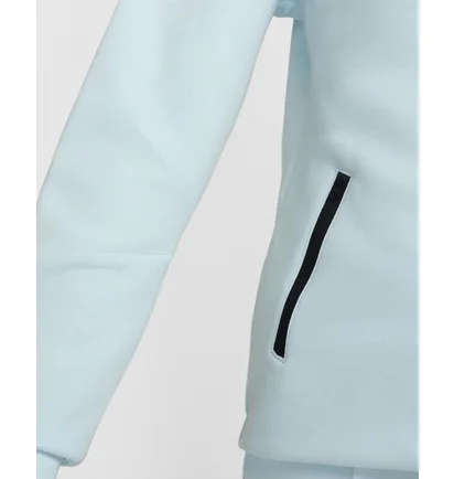 Толстовка женская Nike Sportswear Tech Fleece Windrunner Full-Zip Hoodie Light Blue FB8338-474