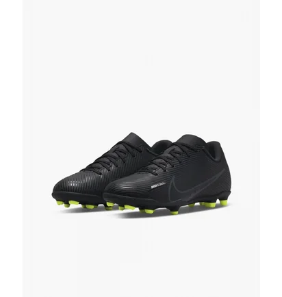 Бутсы детские Nike Jr Vapor 15 Club Fg/Mg Black Dj5958-001