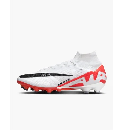 Бутси унісекс Nike Mercurial Superfly 9 Elite Artificial-Grass Soccer Cleats White/Orange DJ5165-600