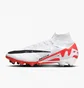Бутси унісекс Nike Mercurial Superfly 9 Elite Artificial-Grass Soccer Cleats White/Orange DJ5165-600