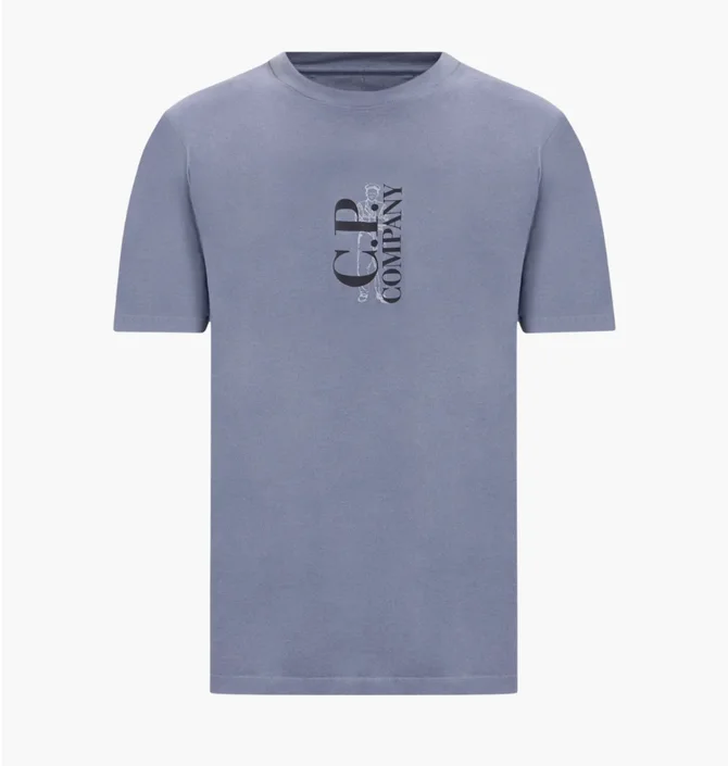 Футболка чоловіча C.P. Company Sailor Blue 18CMTS138A-005100W