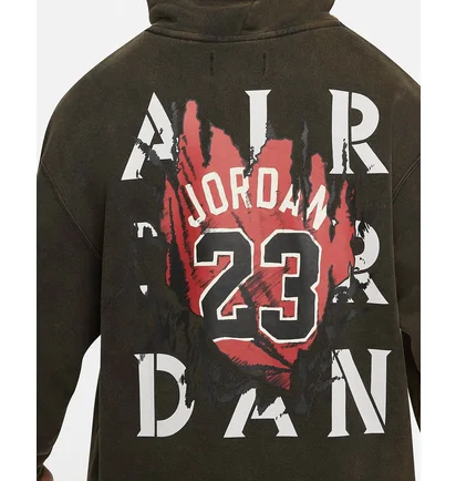 Худи мужское Air Jordan Gfx Flc Po Brown DD5261-010