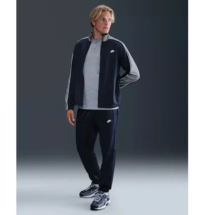 Спортивный костюм мужской Nike M Nk Club Pk Trk Blue/Grey HV1444-451