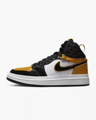 Кроссовки женские Nike Air Jordan 1 Acclimate Black/Yellow Dc7723-701