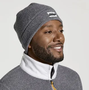 Шапка унисекс Saucony Rested Sherpa Beanie Grey 900030-BKH