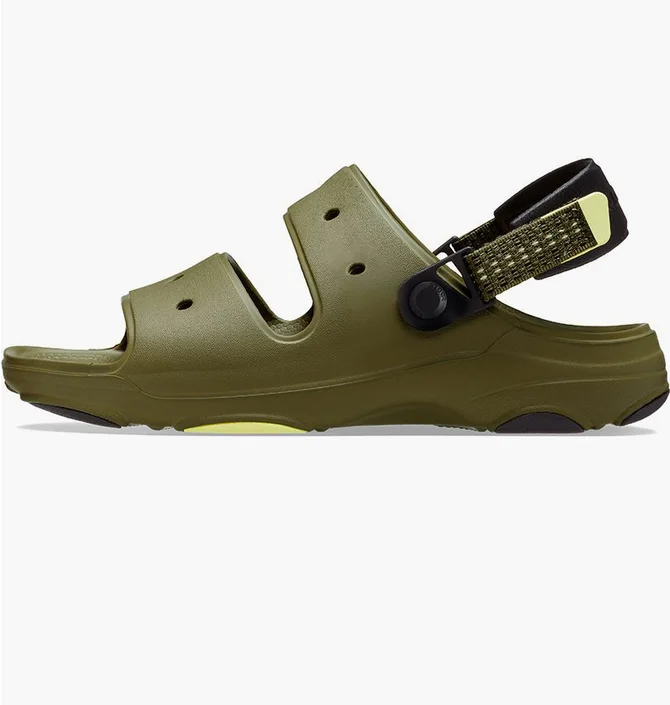 Тапочки унисекс CROCS All-Terrain Sandal Olive 207711-3UA