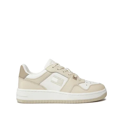 Кросівки жіночі Tommy Hilfiger Tjw Retro Basket Tonal Logo White/Beige EN0EN02483-ACG