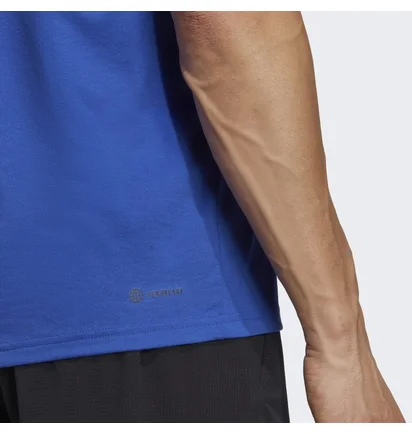 Футболка мужская Adidas Train Essentials Feelready Training Tee Blue IC7449