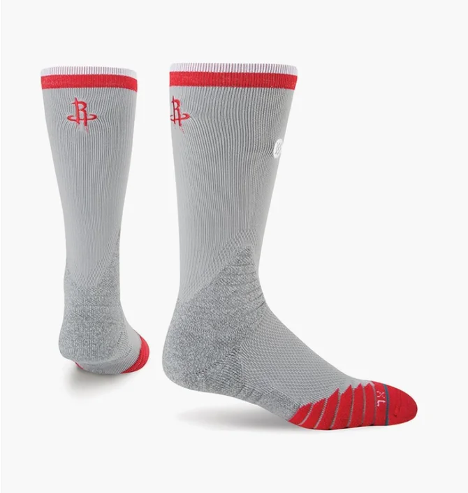 Шкарпетки унісекс Stance Nba Houston Rockets Logo Crew Basketball Socks Grey (1 пара) M559C5LCRO-GRY