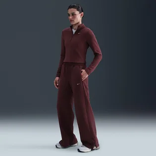 Штани жіночі Nike Nsw Phnx Psh Hr Bordo FN3622-652
