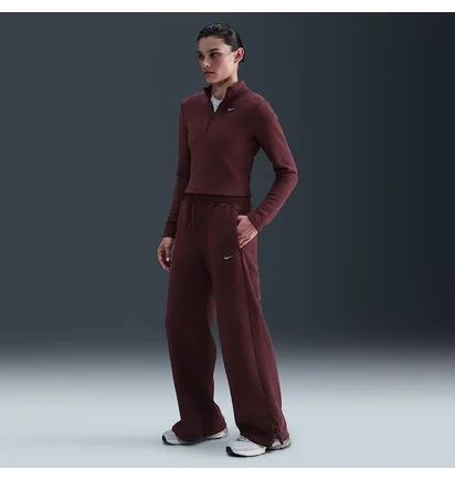 Штани жіночі Nike Nsw Phnx Psh Hr Bordo FN3622-652