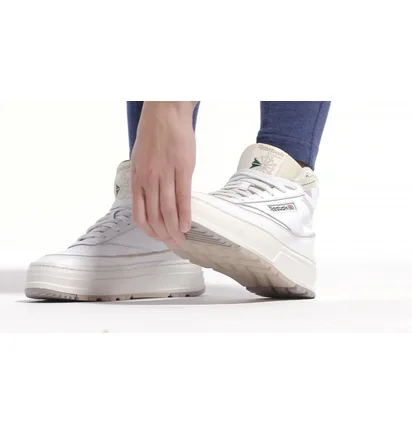 Кроссовки женские Reebok Club C Geo Mid White Gz4936