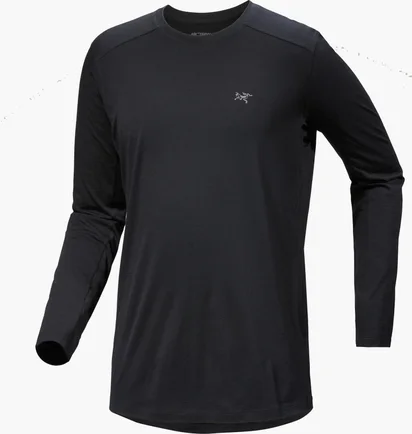 Лонгслив мужской Arc'teryx Ionia Merino Wool Ls Black X000007732-BLACK