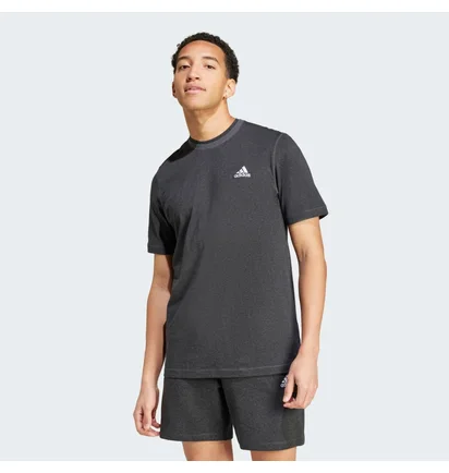 Футболка мужская Adidas Seasonal Essentials Melange Grey IW6358
