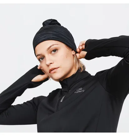 Баф KALENJI Running Neck Warmer Black 8549718