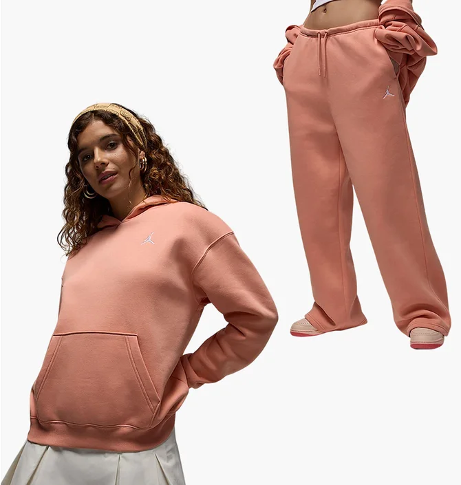Спортивный костюм женский Air Jordan Brooklyn Fleece Peach FV7071-823__IH2394-823