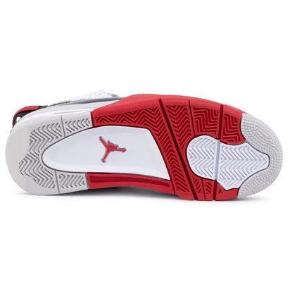 Кроссовки мужские Air Jordan Dub Zero White/Varsity Red/Neutral Grey/Black 311046-116