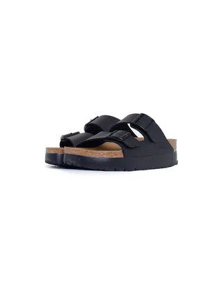 Тапочки женские BIRKENSTOCK Arizona Flex Platform Veg Black 1027395