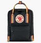 Рюкзак унисекс Fjallraven Kanken Rainbow Mini Black 23621.550-907