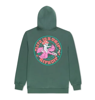 Худи мужское RipNDip Take A Trip Green RNDFAL24138