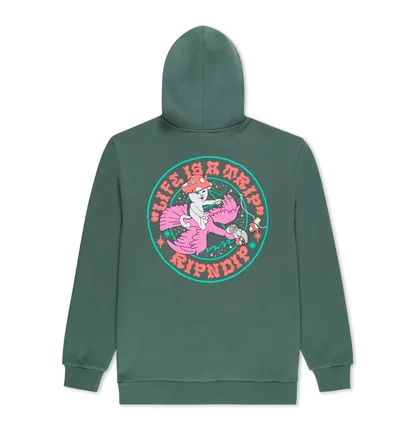 Худи мужское RipNDip Take A Trip Green RNDFAL24138