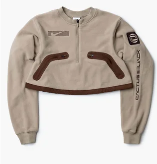 Кофта жіноча Nike X Cact.Us Corp Pullover Crew Sweatshirt Beige DM1287-247