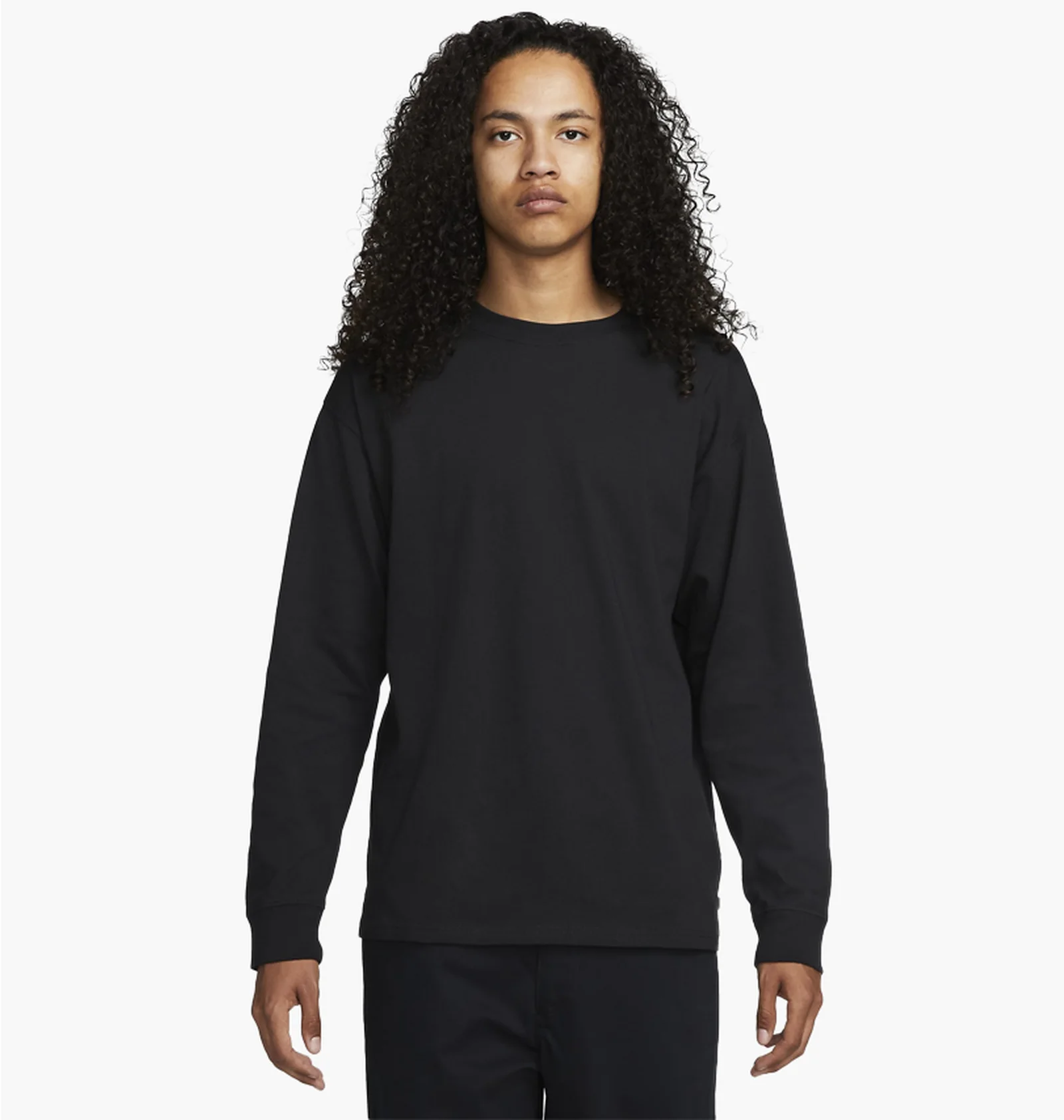 ᐉ Лонгслив мужской Nike T-Shirt Sb Black FJ1155-010 - купить в
