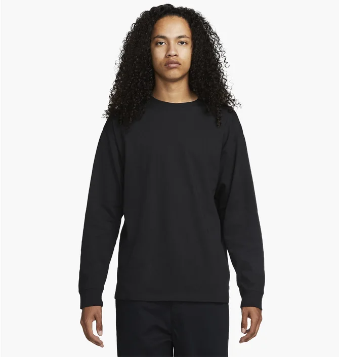 Лонгслів чоловічий Nike T-Shirt Sb Black FJ1155-010