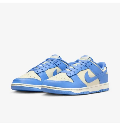 Кроссовки мужские Nike Dunk Low Retro White/Light Blue DV0833-113
