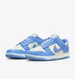 Кроссовки мужские Nike Dunk Low Retro White/Light Blue DV0833-113