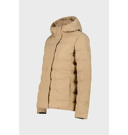 Куртка женская CMP Fix Hood Feel Warm Beige 35K3666-P405
