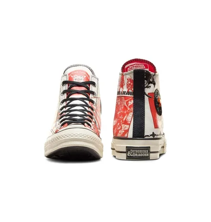 Кеди унісекс Converse Dungeons & Dragons X Chuck Taylor All Star High Beige/Red A09883C