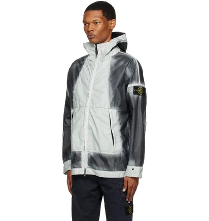 Куртка мужская stone island Mussola Gommata Grey 7815430T1-V0041