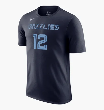 Футболка мужская Nike T-Shirt Nba Memphis Grizzlies Black DR6382-425
