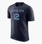 Футболка мужская Nike T-Shirt Nba Memphis Grizzlies Black DR6382-425