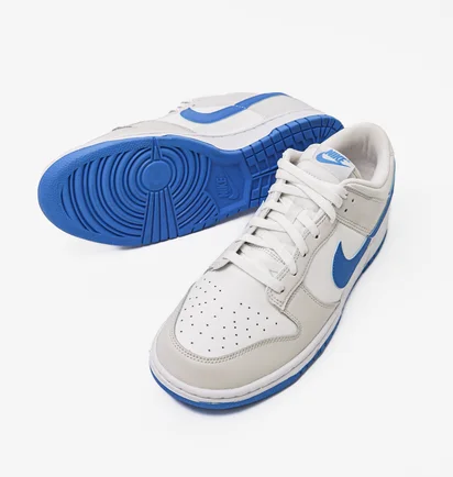 Кроссовки мужские Nike Dunk Low Retro White/Grey DV0831-108