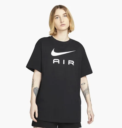 Футболка женская Nike W Nsw Tee Air Bf Black DX7918-010
